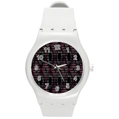 Vodca Cola Acil Round Plastic Sport Watch (m) by Sparkle