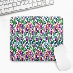 Rainbow Leafs Large Mousepads by Sparkle