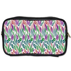 Rainbow Leafs Toiletries Bag (one Side) by Sparkle