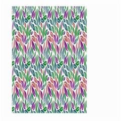 Rainbow Leafs Large Garden Flag (two Sides) by Sparkle