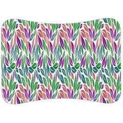 Rainbow Leafs Velour Seat Head Rest Cushion by Sparkle