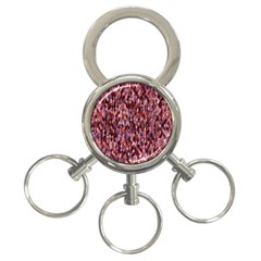 Mosaic 3-ring Key Chain