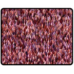 Mosaic Double Sided Fleece Blanket (medium)  by Sparkle