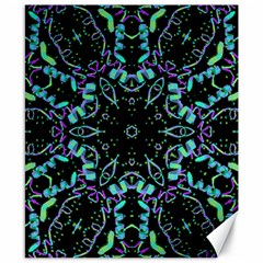 Kolodo Blue Cheer Canvas 8  X 10  by Sparkle