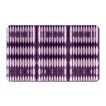 Purple Tigress Magnet (Rectangular) Front