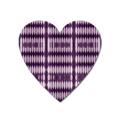 Purple Tigress Heart Magnet by Sparkle