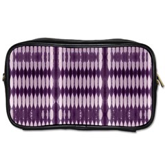 Purple Tigress Toiletries Bag (one Side) by Sparkle