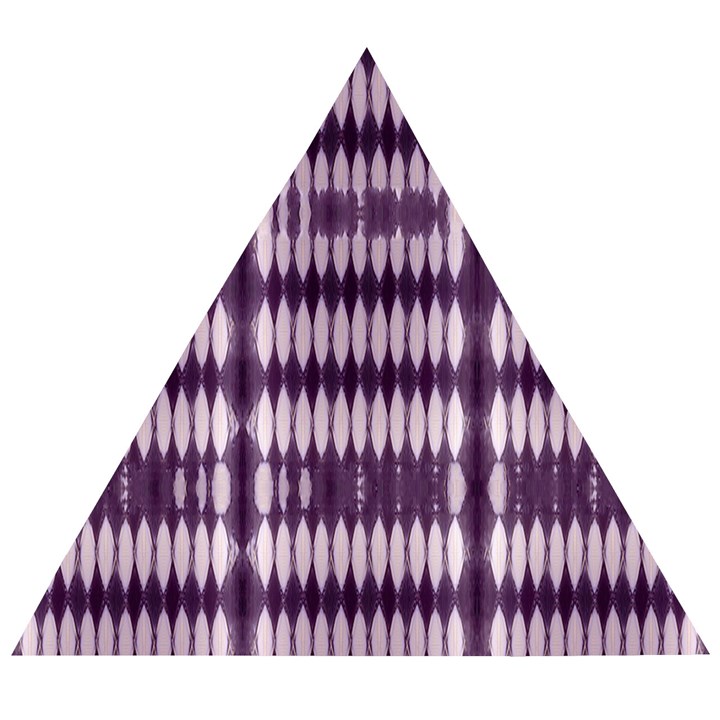 Purple Tigress Wooden Puzzle Triangle