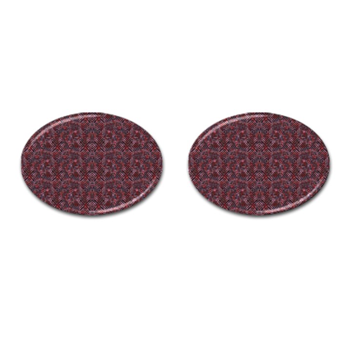 Star Lines Cufflinks (Oval)