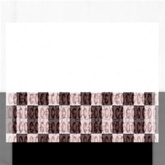 Rosegold Beads Chessboard Rectangular Jigsaw Puzzl by Sparkle