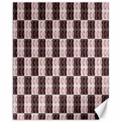 Rosegold Beads Chessboard Canvas 16  X 20  by Sparkle