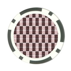 Rosegold Beads Chessboard Poker Chip Card Guard by Sparkle