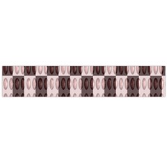 Rosegold Beads Chessboard Large Flano Scarf 