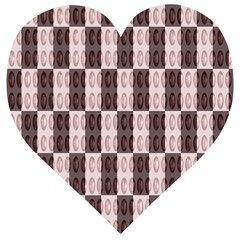 Rosegold Beads Chessboard Wooden Puzzle Heart by Sparkle