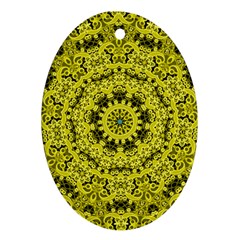 Yellow Kolodo Ornament (Oval)