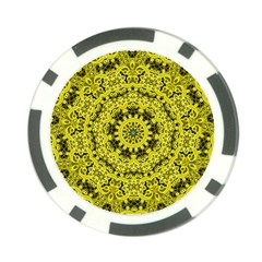 Yellow Kolodo Poker Chip Card Guard