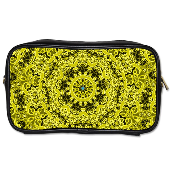 Yellow Kolodo Toiletries Bag (One Side)