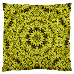 Yellow Kolodo Standard Flano Cushion Case (One Side)