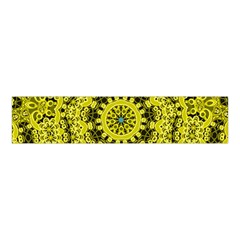 Yellow Kolodo Velvet Scrunchie