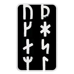 Younger Futhark Rune Set Collected Inverted Memory Card Reader (rectangular) by WetdryvacsLair