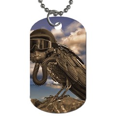 Apocalyptic Future Concept Artwork Dog Tag (one Side)