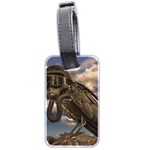 Apocalyptic Future Concept Artwork Luggage Tag (two sides) Back