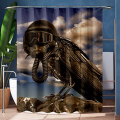 Apocalyptic Future Concept Artwork Shower Curtain 60  X 72  (medium)  by dflcprintsclothing