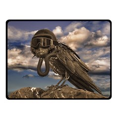 Apocalyptic Future Concept Artwork Double Sided Fleece Blanket (small)  by dflcprintsclothing