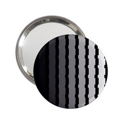 Nine Bar Monochrome Fade Squared Pulled 2 25  Handbag Mirrors by WetdryvacsLair