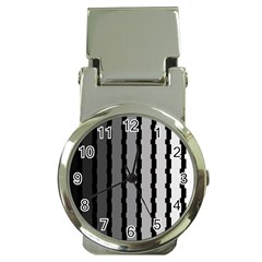 Nine Bar Monochrome Fade Squared Pulled Money Clip Watches by WetdryvacsLair