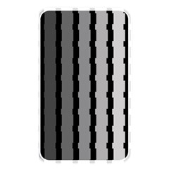 Nine Bar Monochrome Fade Squared Pulled Memory Card Reader (rectangular) by WetdryvacsLair