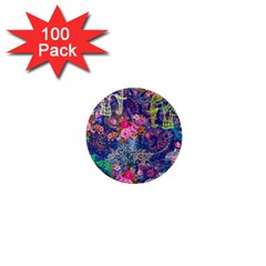 Bandana-mask Fdbm027 1  Mini Buttons (100 Pack)  by fatfatiya