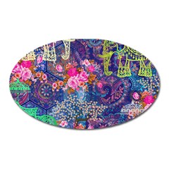 Bandana-mask Fdbm027 Oval Magnet by fatfatiya