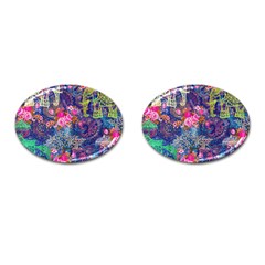 Bandana-mask Fdbm027 Cufflinks (oval)