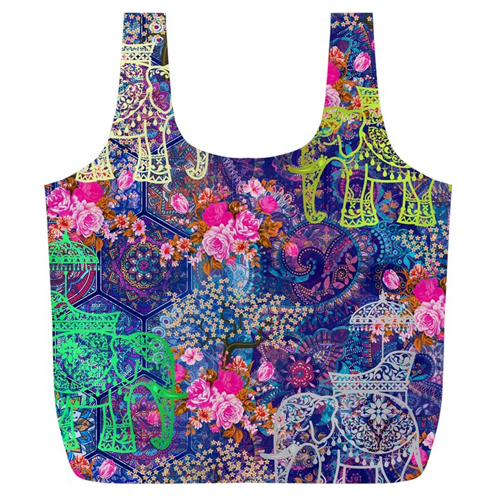 Bandana-mask Fdbm027 Full Print Recycle Bag (XL)