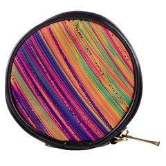 Colorful Stripes Mini Makeup Bag by Dazzleway