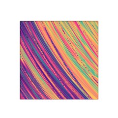 Colorful Stripes Satin Bandana Scarf by Dazzleway