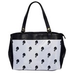 Aviator Helmet Motif Print Pattern Oversize Office Handbag Front