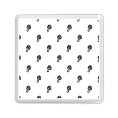 Aviator Helmet Motif Print Pattern Memory Card Reader (square) by dflcprintsclothing