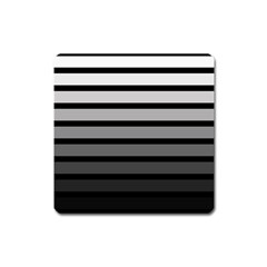 9 Bar Monochrome Fade Square Magnet by WetdryvacsLair