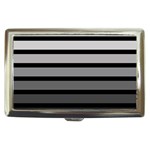 9 Bar Monochrome Fade Cigarette Money Case Front