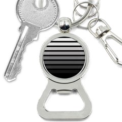 9 Bar Monochrome Fade Bottle Opener Key Chain by WetdryvacsLair