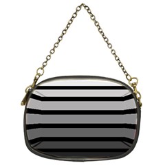 9 Bar Monochrome Fade Chain Purse (one Side) by WetdryvacsLair