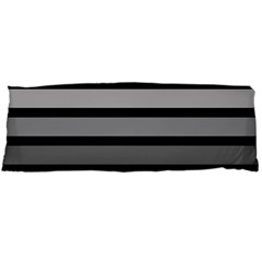 9 Bar Monochrome Fade Body Pillow Case (dakimakura) by WetdryvacsLair