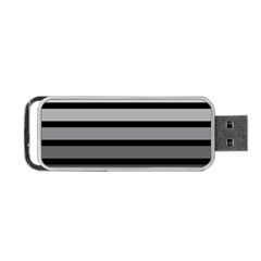 9 Bar Monochrome Fade Portable Usb Flash (one Side) by WetdryvacsLair