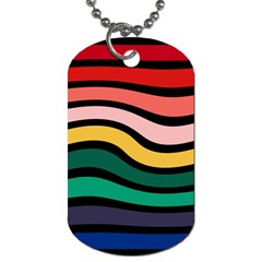 Nine 9 Bar Rainbow Sea Sickness Dog Tag (one Side) by WetdryvacsLair