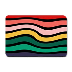 Nine 9 Bar Rainbow Sea Sickness Small Doormat  by WetdryvacsLair