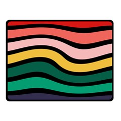 Nine 9 Bar Rainbow Sea Sickness Fleece Blanket (small) by WetdryvacsLair