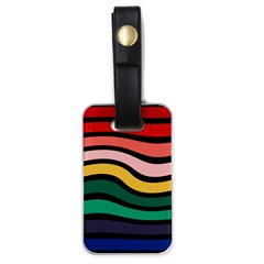 Nine 9 Bar Rainbow Sea Sickness Luggage Tag (one Side) by WetdryvacsLair