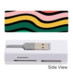 Nine 9 Bar Rainbow Sea Sickness Memory Card Reader (Stick) Front